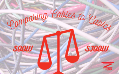 Comparing Cables to Cables: SOOW VS SJOOW